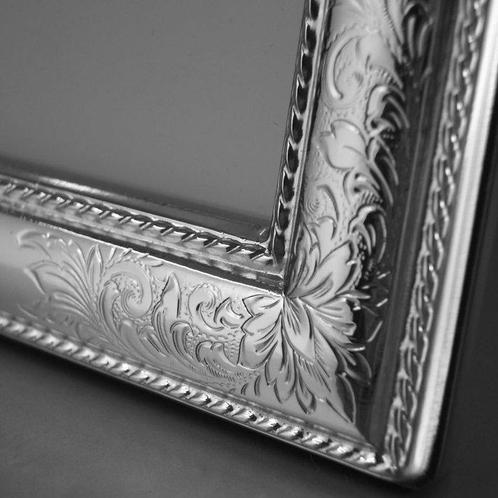 Fotolijst - Fotolijst 925 Sterling Zilver romantische, Antiek en Kunst, Curiosa en Brocante
