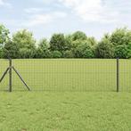 vidaXL Fence Posts 52 stuks Grijs Ø32 mm 100 cm, Tuin en Terras, Verzenden, Nieuw