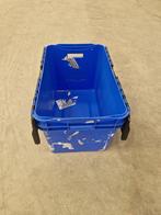 Distributiebak 600x400x374 mm 60L Nestbaar Stapelbaar blauw, Doe-het-zelf en Bouw, Ophalen of Verzenden, Nieuw