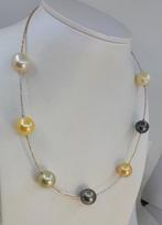 Collier - 18 carats Or blanc, Or jaune, Or rose, Perles