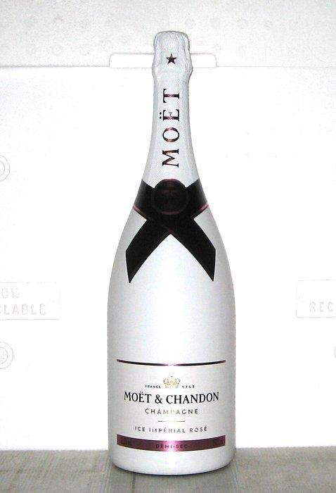 Moët & Chandon, Ice Impérial Rosé - Champagne Demi-Sec - 1, Verzamelen, Wijnen