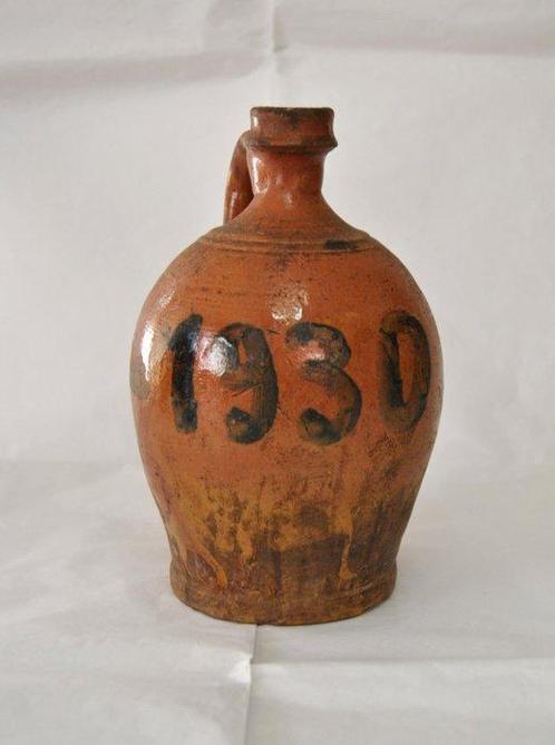 Kruik (2) - Aardewerk, Steengoed - 2 Brocche Primitive Acqua, Antiek en Kunst, Curiosa en Brocante