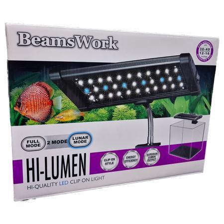 BeamsWork Hi-Lumen LED Aquarium Lights met clip bevestiging, Dieren en Toebehoren, Vissen | Aquaria en Toebehoren, Verzenden