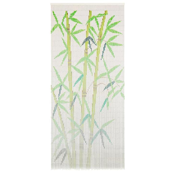 vidaXL Vliegengordijn 90x200 cm bamboe, Doe-het-zelf en Bouw, Deuren en Vliegenramen, Nieuw, Verzenden