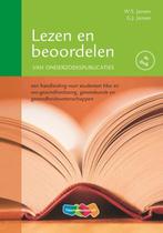 Lezen en beoordelen van onderzoekspublicaties 9789006643428, Boeken, Verzenden, Gelezen, W.S. Jansen