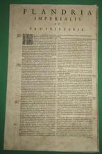 Flandria Imperialis - Flandre; J. Janssonius, 1638. -, Boeken, Nieuw