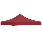 vidaXL Partytentdak 270 g/m² 3x3 m bordeauxrood, Tuin en Terras, Partytenten, Verzenden, Nieuw