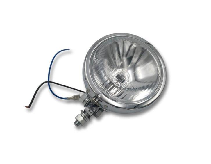 Highway Hawk USA-style Chrome koplamp unit H3, Auto-onderdelen, Verlichting, Nieuw, Universele onderdelen, Verzenden