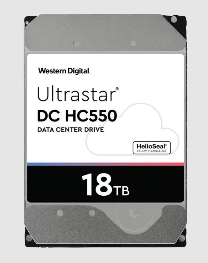 Western Digital HGST Ultrastar DC HC550 18TB, Computers en Software, Harde schijven, Intern, Server, SATA, Nieuw, HDD, Verzenden