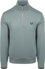 Fred Perry Half Zip Trui Blauw maat Maat 48/50 (M) Heren, Kleding | Heren, Truien en Vesten, Nieuw, Fred Perry, Groen, Verzenden