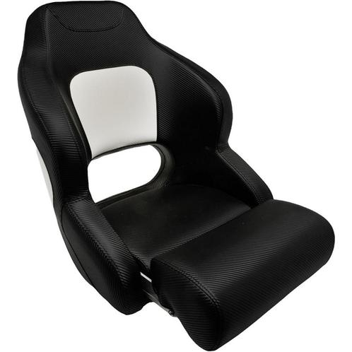 Flip Up Bootstoel 61x55x76cm Carbon Look Zwart-Wit, Watersport en Boten, Accessoires en Onderhoud, Nieuw, Ophalen of Verzenden