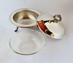 Serveerschaal - Large Silver Plated Covered Serving Dish, Antiek en Kunst