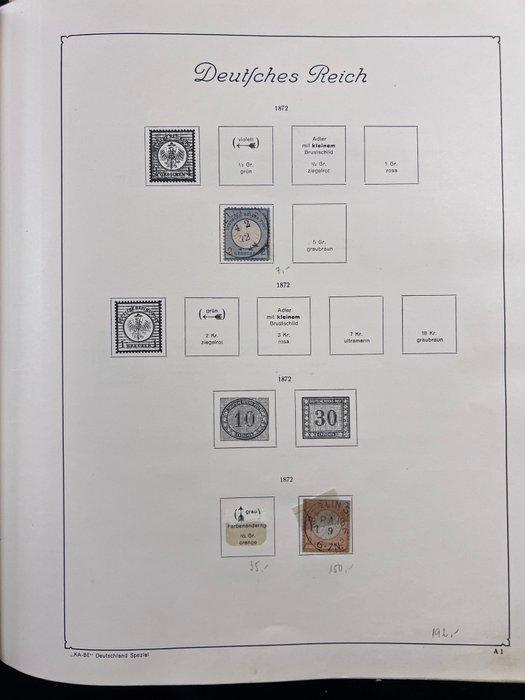 Wereld - 2 oude Albums Duitse Rijk + Wereld, Postzegels en Munten, Postzegels | Amerika