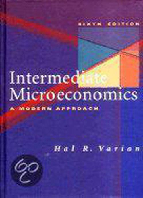 Intermediate Microeconomics 6e 9780393978308, Boeken, Overige Boeken, Gelezen, Verzenden