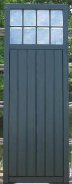 houten buitendeur , voordeur , deur , achterdeur 97 x 271, 80 tot 100 cm, 215 cm of meer, Nieuw, Ophalen of Verzenden
