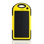 Externe 5000mAh Solar Charger Powerbank Zonnepaneel Noodaccu, Verzenden, Nieuw, Stuff Certified®