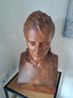 Buste, Napoleon by Houdon - 52 cm - Plâtre, Antiek en Kunst