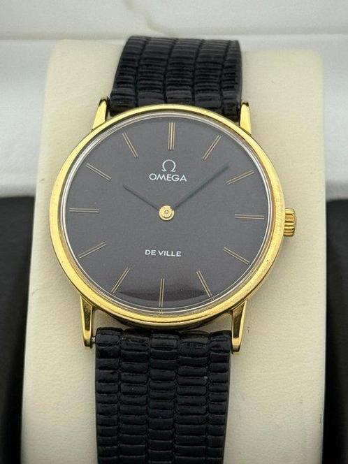 Omega - Zonder Minimumprijs - 18K GP Ultra Slim De Ville, Handtassen en Accessoires, Horloges | Heren