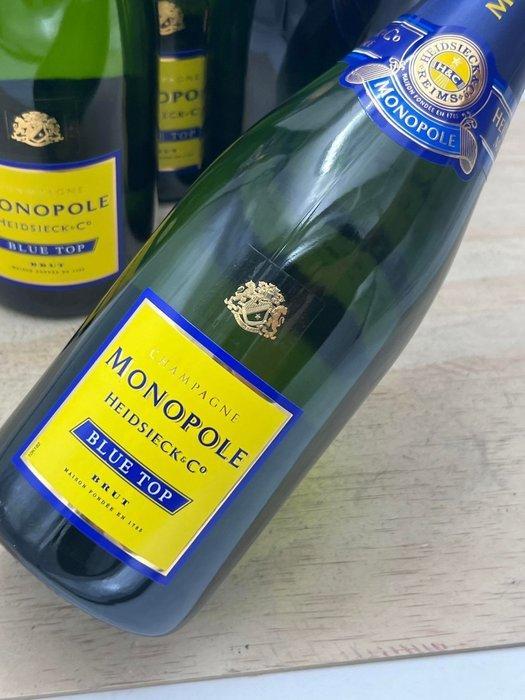 heidsieck monopole, Monopole Heidsieck & Co Blue Top -, Verzamelen, Wijnen