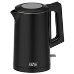 Winning Star  Waterkoker 1.7 Liter 1500w  Zwart, Ophalen of Verzenden, Nieuw