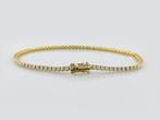 Armband - 18 karaat Geel goud - 2.05ct. tw. Diamant, Handtassen en Accessoires, Armbanden, Nieuw