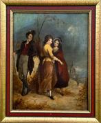 English School (XIX) - The Rendezvous, Antiek en Kunst, Kunst | Schilderijen | Klassiek