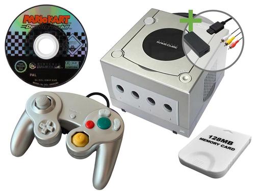 Nintendo Gamecube Starter Pack - Value Mario Kart Double, Games en Spelcomputers, Spelcomputers | Nintendo GameCube, Verzenden