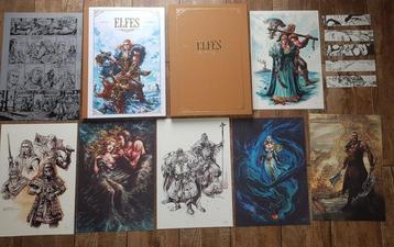 Elfes - Le Siège de Cadanla + suppléments + blank cover beschikbaar voor biedingen