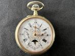 Pocket watch - triple calendar moonphase No Reserve Price -, Handtassen en Accessoires, Horloges | Heren, Nieuw