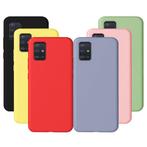 Samsung Galaxy A10 Silicone Hoesje - Zachte Matte Case, Télécoms, Verzenden