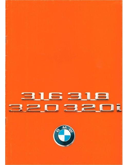 1975 BMW 3 SERIE BROCHURE NEDERLANDS, Livres, Autos | Brochures & Magazines, Enlèvement ou Envoi