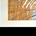 Ikaruga Village  -1981 - Japanese Woodblock Print, Antiek en Kunst