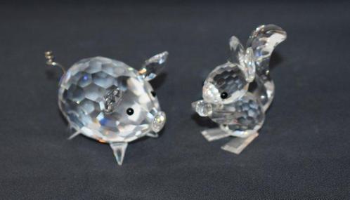 Swarovski - Beeldje - Pig middle 010031- Squirrel 5135941, Antiek en Kunst, Curiosa en Brocante