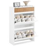 2dekans | SoBuy FSR205-WN Schoenenrek schoenenkast entree, Huis en Inrichting, Ophalen of Verzenden, Nieuw