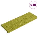 vidaXL Trapmatten 30 st 65x21x4 cm Groen Rechthoekige Rand, Verzenden