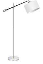 Tweedekans | Staande vloerlamp booglamp verstelbaar zilver, Ophalen of Verzenden, Nieuw