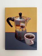 Cansu Rossi - Moka and Cup - Oil painting