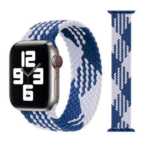 Gevlochten Nylon Bandje voor iWatch 42mm / 44mm  (Medium) -, Handtassen en Accessoires, Smartwatches, Nieuw, Verzenden