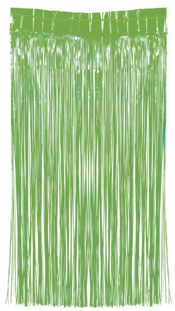Groene Deurgordijn 2m, Hobby en Vrije tijd, Feestartikelen, Nieuw, Verzenden