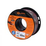 Gallagher câble de terre, doublement isolé xl rouge 2,5m 50m
