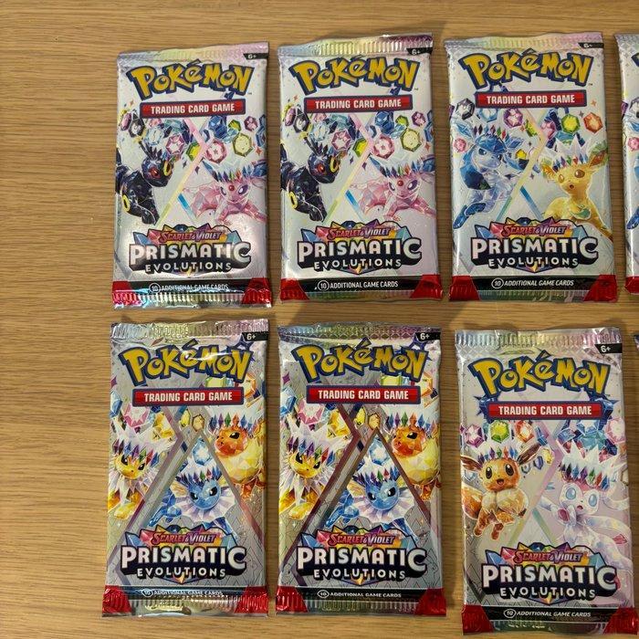 Pokémon - 8 Booster pack - Scarlet & Violet - Prismatic, Hobby en Vrije tijd, Verzamelkaartspellen | Pokémon