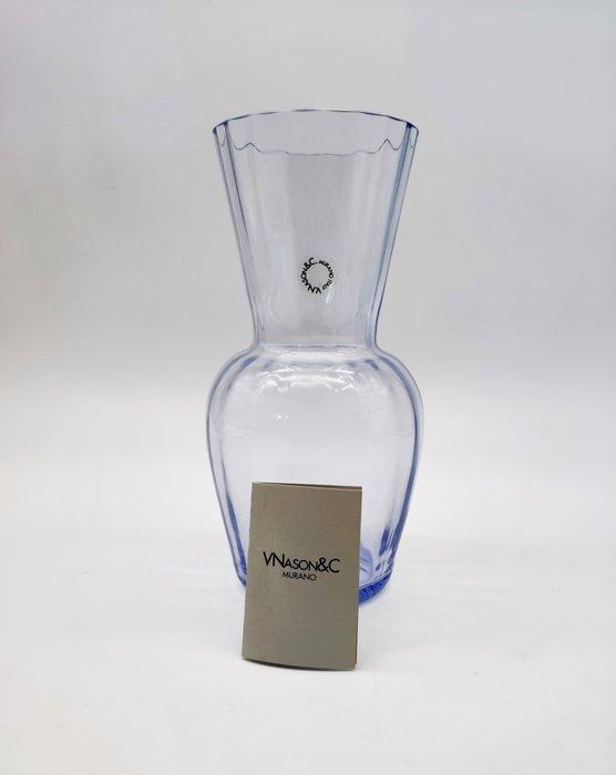 V.Nason&C. - Vaas - Eklettika nieuws - Muranoglas - Blauwe, Antiek en Kunst, Antiek | Glaswerk en Kristal