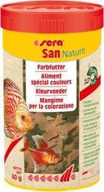 Sera San Nature 250ml (Sera aquariumvoer), Dieren en Toebehoren, Vissen | Aquaria en Toebehoren, Nieuw, Ophalen of Verzenden