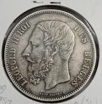 België. Leopold II. 5 Francs 1875 (Zonder minimumprijs)