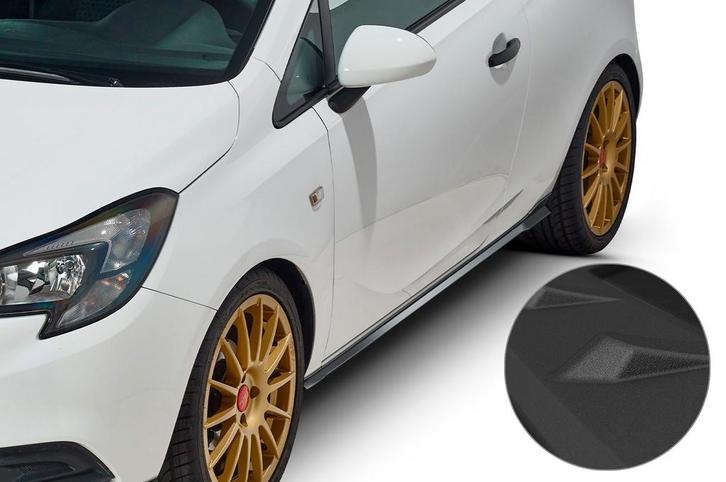 Zijskirts voor Opel Corsa E 3-deurs SS479-S, Auto-onderdelen, Carrosserie, Nieuw, Verzenden