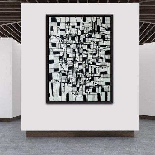 Natia Antadze - Abstrakte Komposition - XXL, Antiek en Kunst, Kunst | Schilderijen | Modern