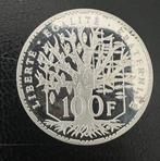 France. 100 Francs 2001 Panthéon. BE en argent (Sans Prix de, Postzegels en Munten