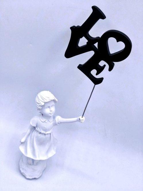 AMA (1985) - Love is in the air - Banksy, Antiek en Kunst, Kunst | Schilderijen | Modern