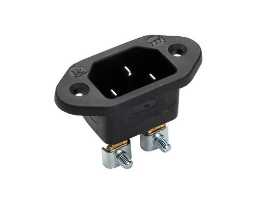 Martin Kaiser MK C14 IEC Invoerstekker 70 Graden Aarding, Doe-het-zelf en Bouw, Elektriciteit en Kabels, Verzenden