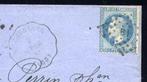 France 1869 - Superbe & Rare lettre de Bussang pour, Gestempeld